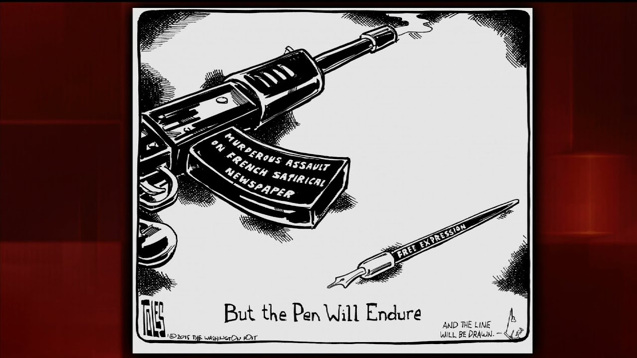 Newspapers as Satirical Weapons